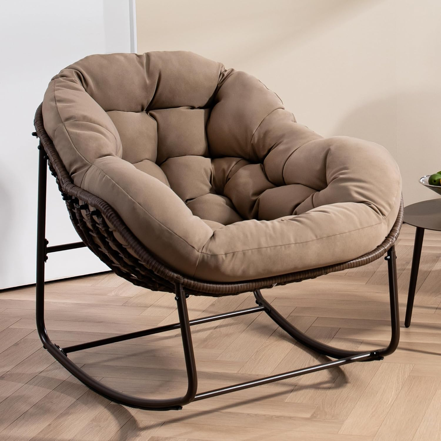 [CAILOVER]Rocking chair with cushion & free shipping