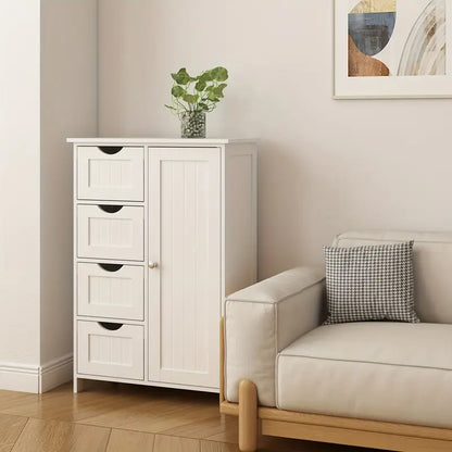 RC-✨ Versatile Wooden Storage Cabinet – Stylish & Functional! 🏡