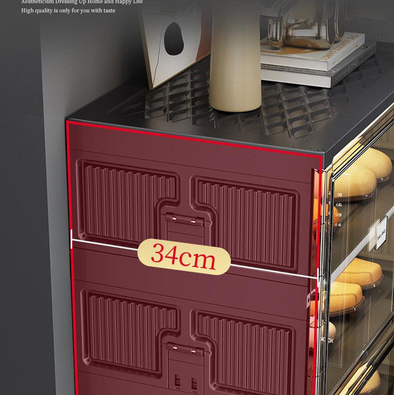 Premium Black Portable Shoe Protection Case