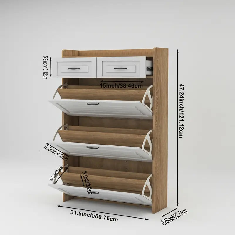 Space-Saving Shoe Storage – Stylish Entrance Organizer