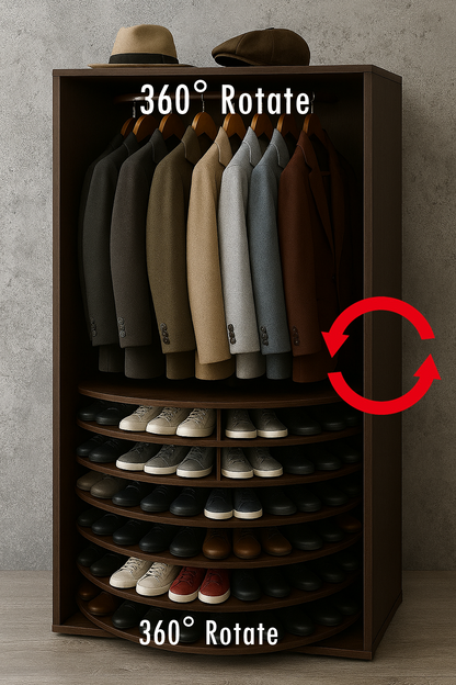 All-in-One Smart Closet – Stylish, Spacious, Seamlessly Organized