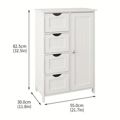 RC-✨ Versatile Wooden Storage Cabinet – Stylish & Functional! 🏡